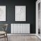 Milano Erin - Horizontal Flat Panel Designer Convector Radiator - 600mm Tall - Choice of Finish and Width