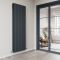 Milano Erin - Vertical Flat Panel Designer Convector Radiator - 1780mm Tall (Double Panel) - Choice of Finish and Width