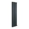 ECOSO Aruba Ardus - 1784mm Anthracite Dry Heat Vertical Electric Designer Radiator - Choice of Size and Wi-Fi Thermostat