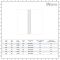 ECOSO Aruba Ardus - 1784mm White Dry Heat Vertical Electric Designer Radiator - Choice of Size and Wi-Fi Thermostat