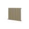 Milano Aruba Electric - Elk Brown Horizontal Designer Radiator - 635mm Tall - Choice of Size, Thermostat and Cable Cover