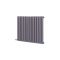 Milano x ECOSO Aruba Electric - Dahlia Purple Horizontal Designer Radiator - 635mm Tall - Choice of Size, Thermostat and Cable Cover