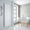 Milano x ECOSO Riso - White Electric Flat Panel Vertical Designer Radiator - 1800mm x 500mm (Single Panel)