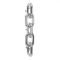 Milano Link - Chrome Designer Radiator - 1300mm x 240mm