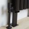 Milano Capri - Matt Black Designer Radiator Floor-Mounting Feet