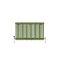 Milano Windsor - Horizontal Traditional Triple Column Radiator - Choice of Green Finishes and Sizes