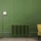 Milano Windsor - Horizontal Traditional Triple Column Radiator - Choice of Green Finishes and Sizes