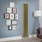 Milano Windsor - Natural Brass 1800mm Vertical Traditional Triple Column Radiator - Choice of Size