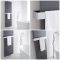 Milano - Wall Mounted Towel Rail - Chrome - Choice of Size