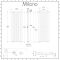 Milano Aruba - White Vertical Designer Radiator - 1600mm x 590mm (Double Panel)