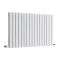 Milano Capri - White Horizontal Flat Panel Designer Radiator - Choice of Size