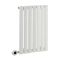 Milano x ECOSO Aruba Electric - White Horizontal Designer Radiator - 635mm x 1000mm (Single Panel) - with Wi-Fi Thermostatic Heating Element