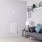 Milano Alpha - White Flat Panel Horizontal Designer Radiator - 635mm x 420mm (Double Panel)