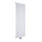 Milano Skye - White Aluminium Vertical Designer Radiator - Choice of Size