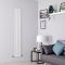 Milano Alpha - White Flat Panel Vertical Designer Radiator - 1600mm x 280mm (Single Panel)