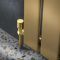 Milano Alpha - Brushed Brass Flat Panel Vertical Designer Radiator - 1600mm x 450mm (Single Panel)