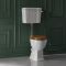 Milano Elizabeth - Low Level Toilet Flush Kit - Chrome