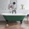 Milano Legend - Traditional Roll Top Freestanding Bath - 1795mm x 785mm - Choice of Bath Colour and Feet Finish