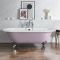 Milano Legend - Traditional Roll Top Freestanding Bath - 1780mm x 825mm - Choice of Bath Colour and Feet Finish