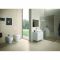 RAK Moon - Gloss White Modern Back to Wall Bidet