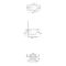 RAK Moon - Gloss White Modern Wall Hung Toilet with Soft Close Seat