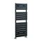 Milano Lustro - Anthracite Designer Flat Panel Heated Towel Rail - 1213mm x 500mm