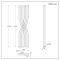Milano Xcite - Black Vertical Designer Radiator - 1770mm x 450mm