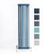 Milano Windsor - 1800mm Vertical Traditional Triple Column Radiator - Choice of Blue Finishes and Sizes