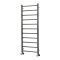 Milano Ezra - Dark Gold Stainless Steel Flat Heated Towel Rail - Choice of Size