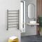 Milano Ezra - Dark Gold Stainless Steel Flat Heated Towel Rail - Choice of Size