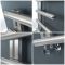 Milano Ivor - Satin Polished Designer Heated Towel Rail - 1000mm x 500mm