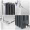 Milano Elizabeth - Anthracite Traditional Electric Heated Towel Rail - Choice of Size