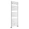 Milano Arno - White Bar on Bar Heated Towel Rail - Choice of Size