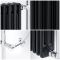 Milano Elizabeth - Black Traditional Heated Towel Rail - Choice of Size