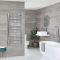 Milano - Curved Heated Towel Rail - Choice of Finish and Size