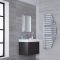 Lazzarini Way Spinnaker - Chrome Designer Heated Towel Rail - 1100mm x 483mm