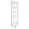 Milano Neva - White Central Connection Heated Towel Rail - Choice of Size