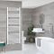 Milano x ECOSO Neva - Electric White Heated Towel Rail - Choice of Size and Heating Element