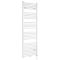 Milano x ECOSO Neva - Electric White Heated Towel Rail - Choice of Size and Heating Element