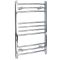 Milano Kent Electric - Chrome Curved Heated Towel Rail - 800mm x 500mm