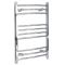 Milano Kent Electric - Chrome Curved Heated Towel Rail - 800mm x 600mm