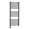 Milano x ECOSO Artle Electric - Anthracite Curved Heated Towel Rail - Choice of Size and Heating Element