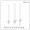 Milano Ive Electric - White Straight Heated Towel Rail - 1200mm x 500mm