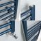 Milano Ive - Regal Blue Straight Heated Towel Rail - Choice of Size