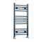 Milano Ive - Regal Blue Straight Heated Towel Rail - Choice of Size
