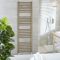 Milano Ive - Metallic Bronze Straight Heated Towel Rail - Choice of Size