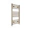 Milano Ive - Metallic Bronze Straight Heated Towel Rail - Choice of Size