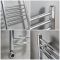 Milano x ECOSO Kent - Electric Chrome Straight Heated Towel Rail - Choice of Size and Heating Element