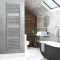 Milano x ECOSO Kent - Electric Chrome Straight Heated Towel Rail - Choice of Size and Heating Element