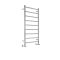 Milano Esk - Stainless Steel Flat Heated Towel Rail - 1000mm x 600mm
